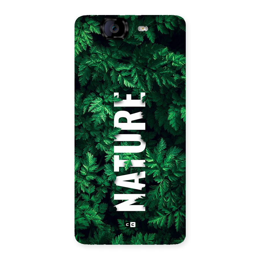 Nature Leaves Back Case for Canvas Knight A350