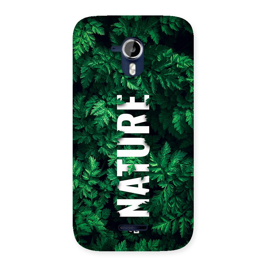 Nature Leaves Back Case for Canvas Magnus A117
