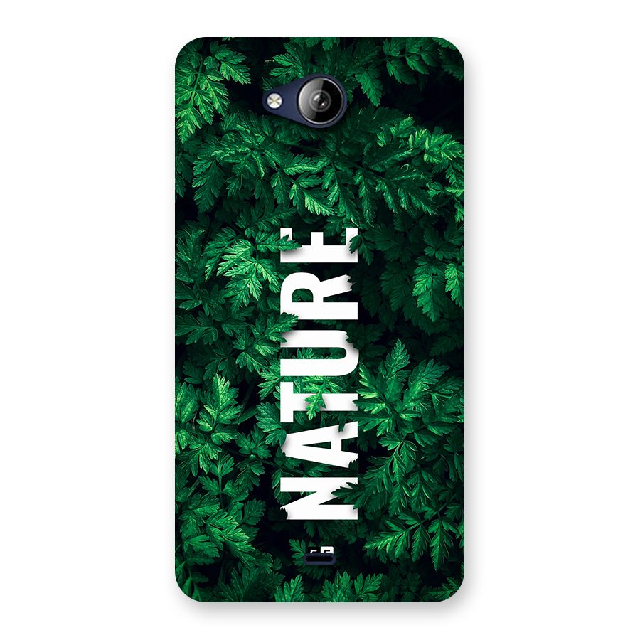 Nature Leaves Back Case for Canvas Play Q355