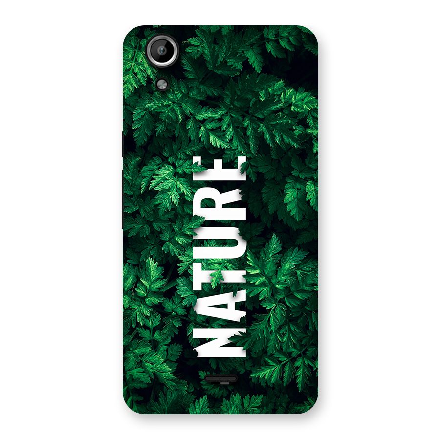 Nature Leaves Back Case for Canvas Selfie Lens Q345
