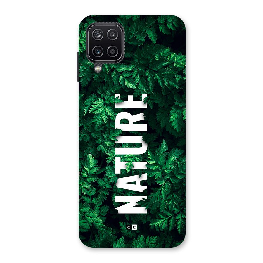 Nature Leaves Back Case for Galaxy A12
