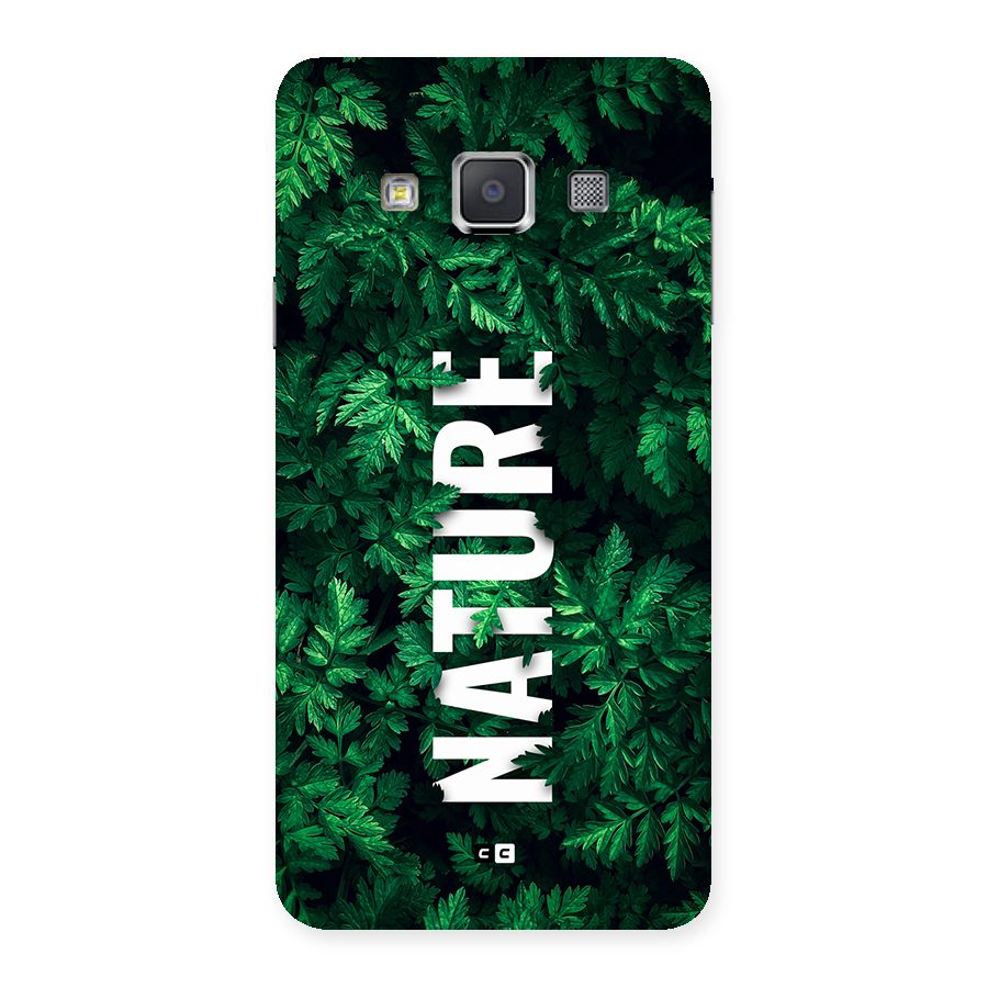 Nature Leaves Back Case for Galaxy A3