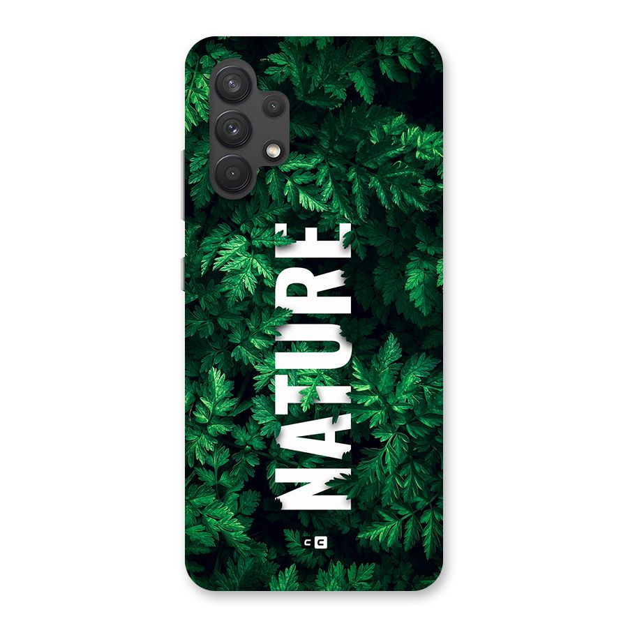 Nature Leaves Back Case for Galaxy A32