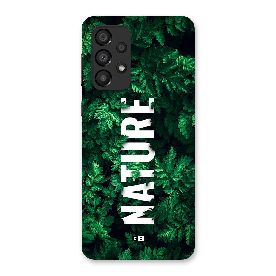 Nature Leaves Back Case for Galaxy A33 5G