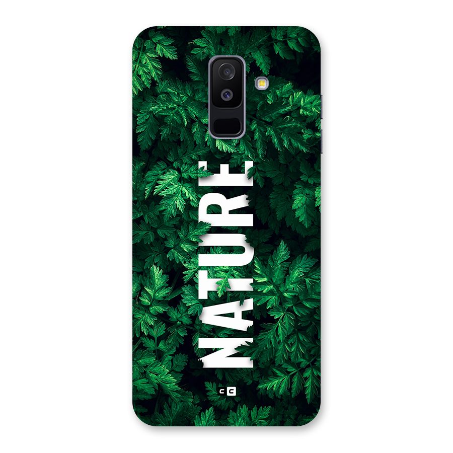 Nature Leaves Back Case for Galaxy A6 Plus