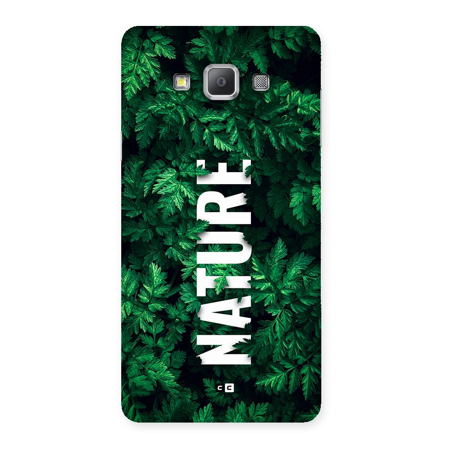 Nature Leaves Back Case for Galaxy A7