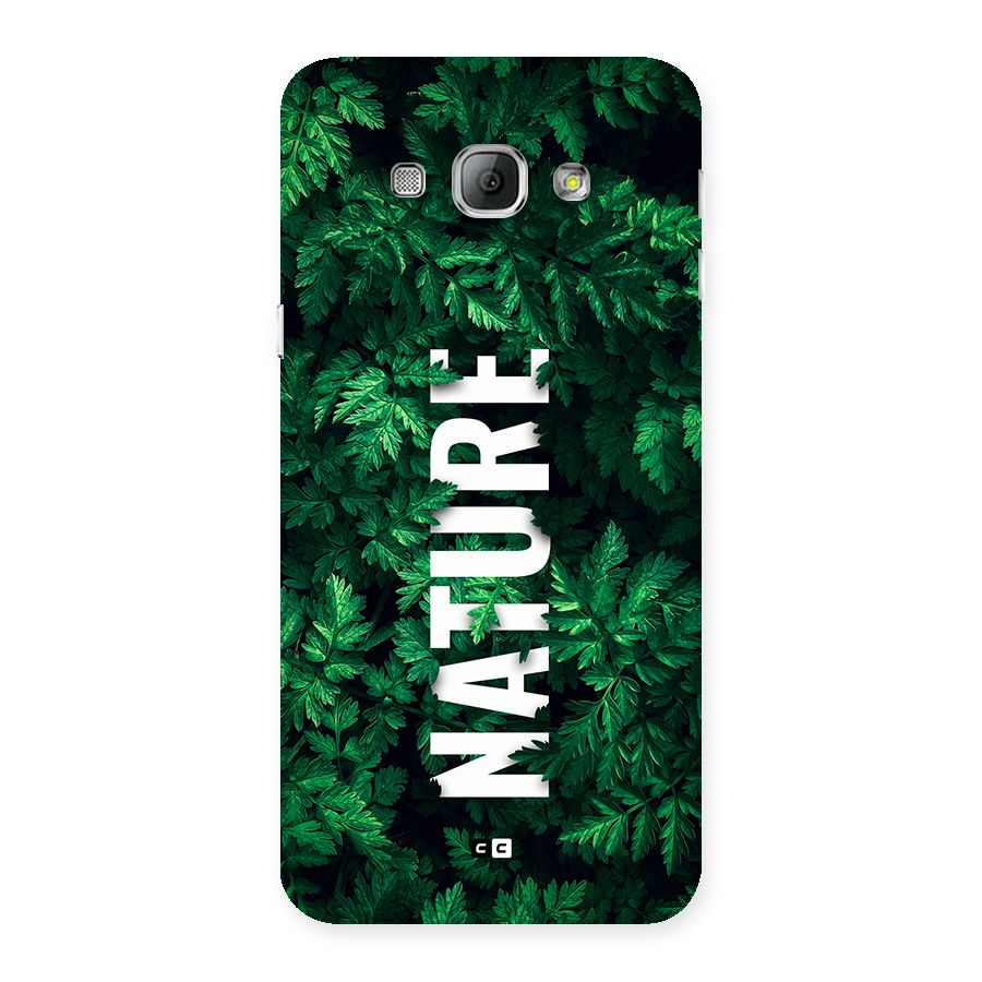 Nature Leaves Back Case for Galaxy A8