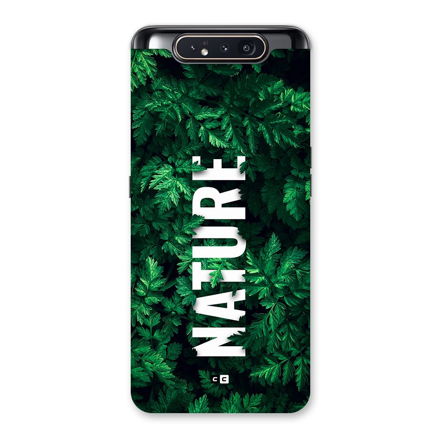 Nature Leaves Back Case for Galaxy A80