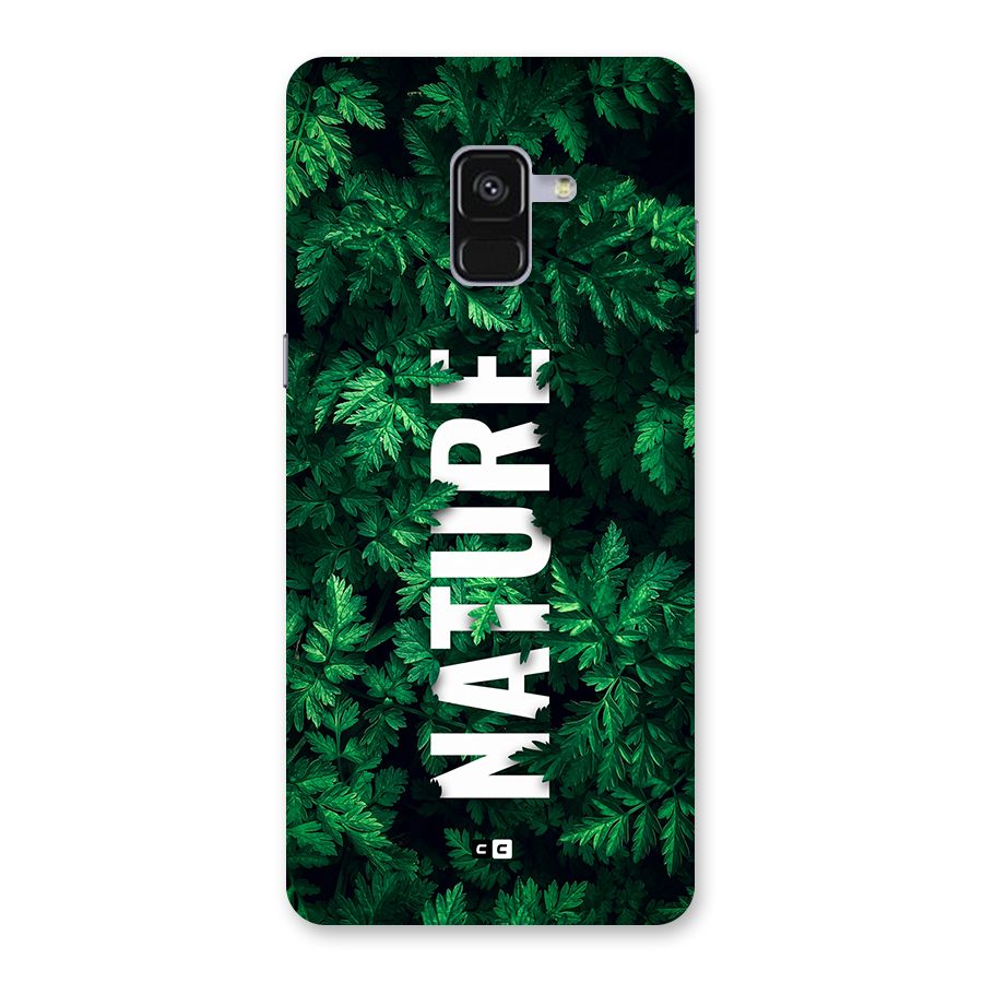 Nature Leaves Back Case for Galaxy A8 Plus