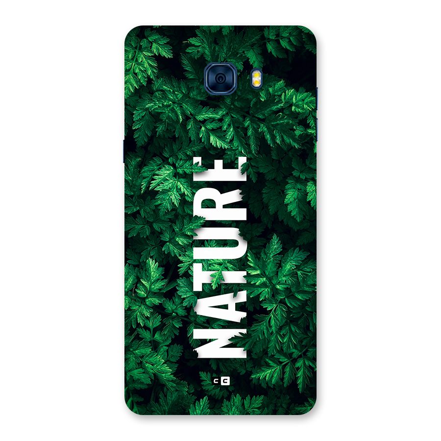 Nature Leaves Back Case for Galaxy C7 Pro