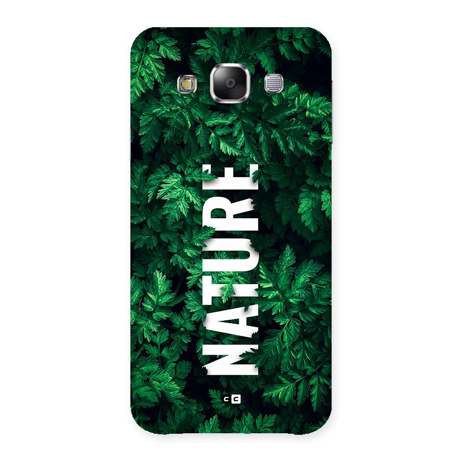 Nature Leaves Back Case for Galaxy E5