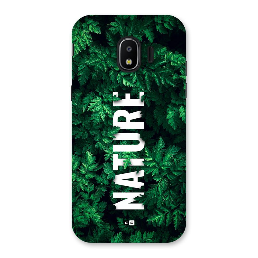 Nature Leaves Back Case for Galaxy J2 Pro 2018