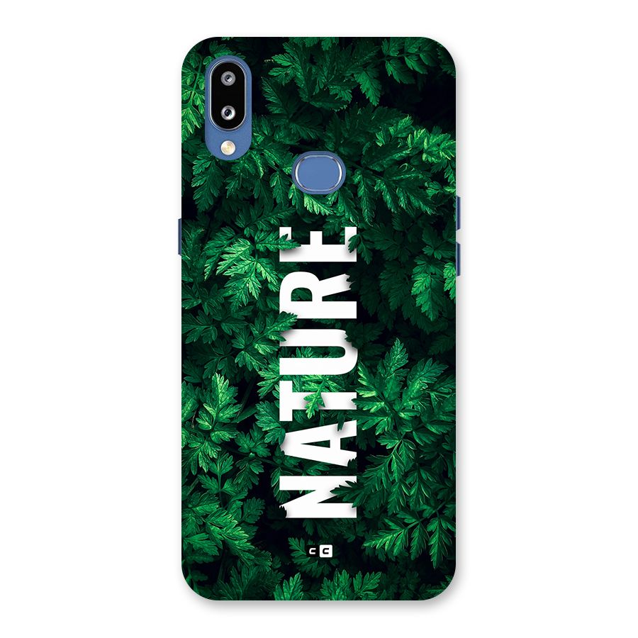 Nature Leaves Back Case for Galaxy M01s