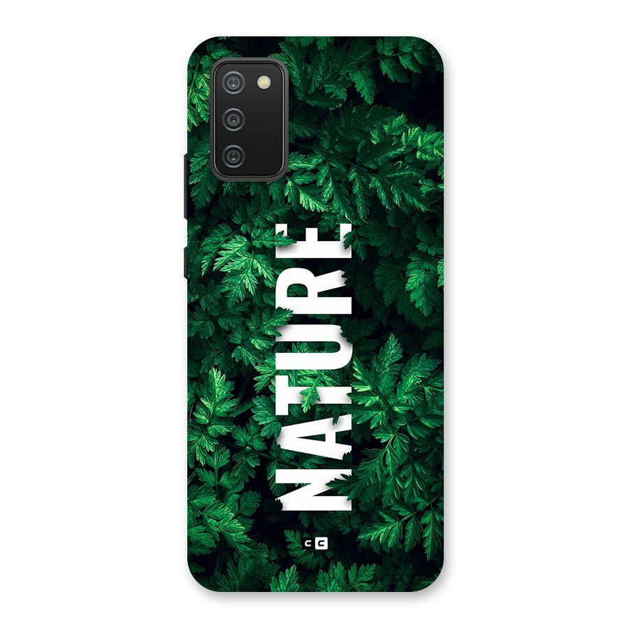 Nature Leaves Back Case for Galaxy M02s