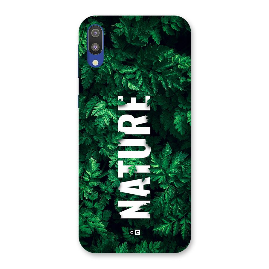 Nature Leaves Back Case for Galaxy M10