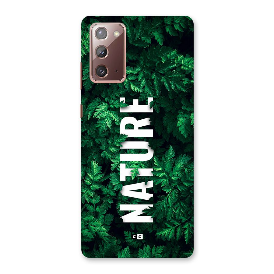 Nature Leaves Back Case for Galaxy Note 20