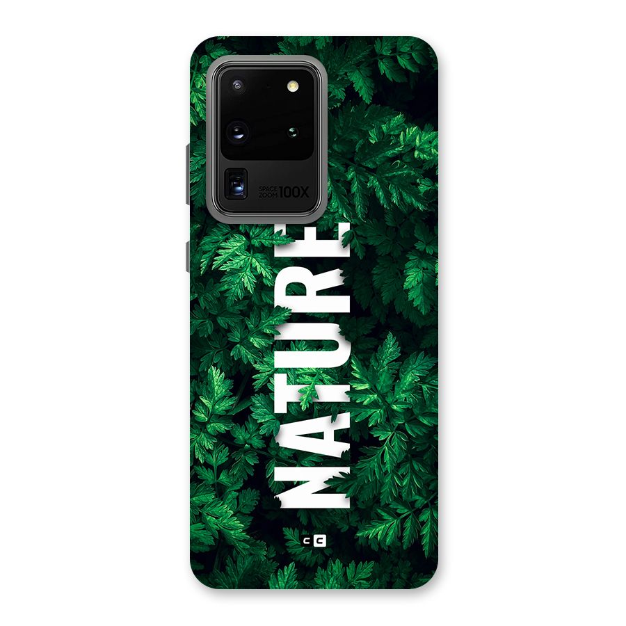 Nature Leaves Back Case for Galaxy S20 Ultra