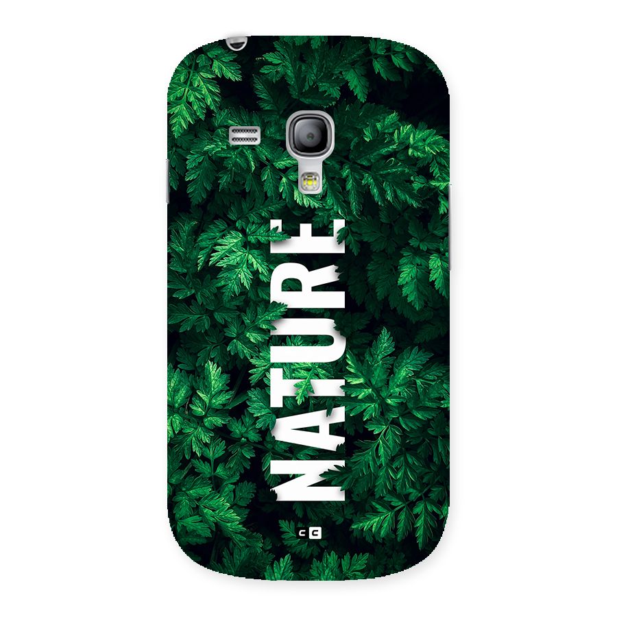 Nature Leaves Back Case for Galaxy S3 Mini