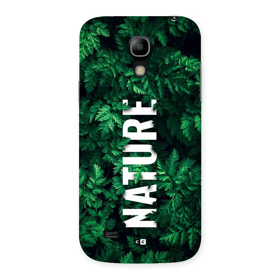 Nature Leaves Back Case for Galaxy S4 Mini