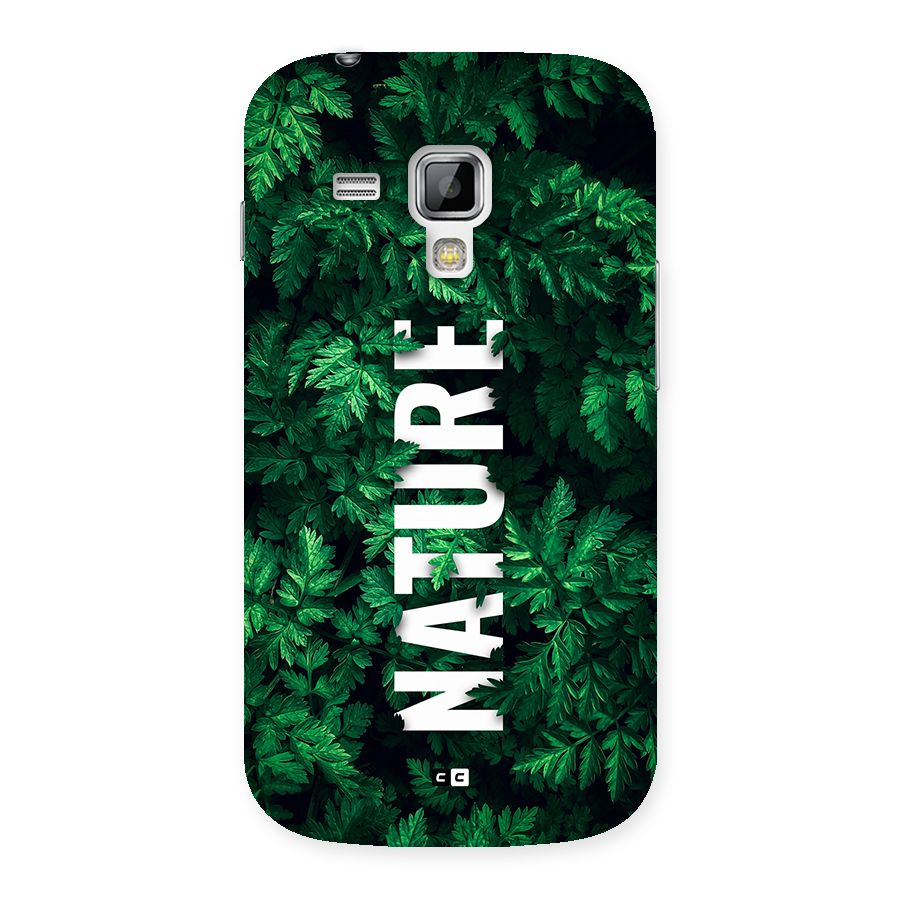 Nature Leaves Back Case for Galaxy S Duos