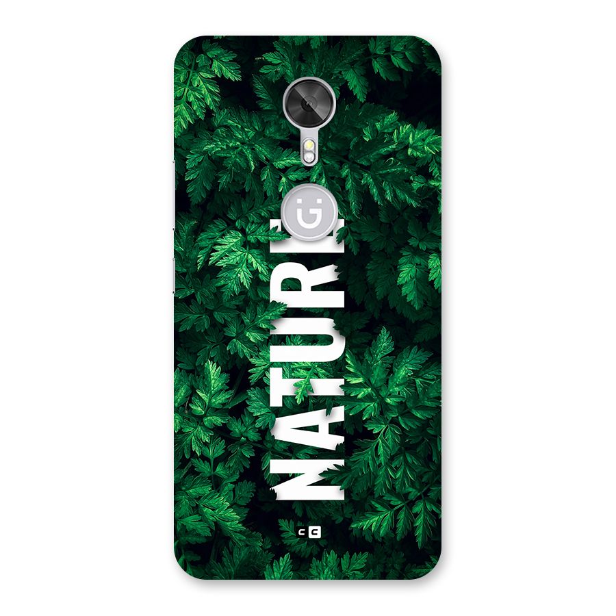 Nature Leaves Back Case for Gionee A1