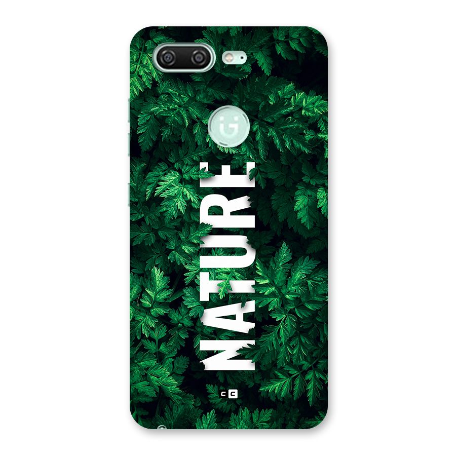 Nature Leaves Back Case for Gionee S10