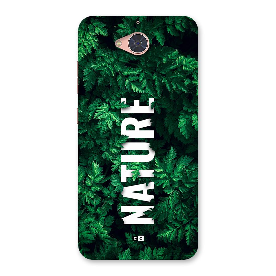 Nature Leaves Back Case for Gionee S6 Pro