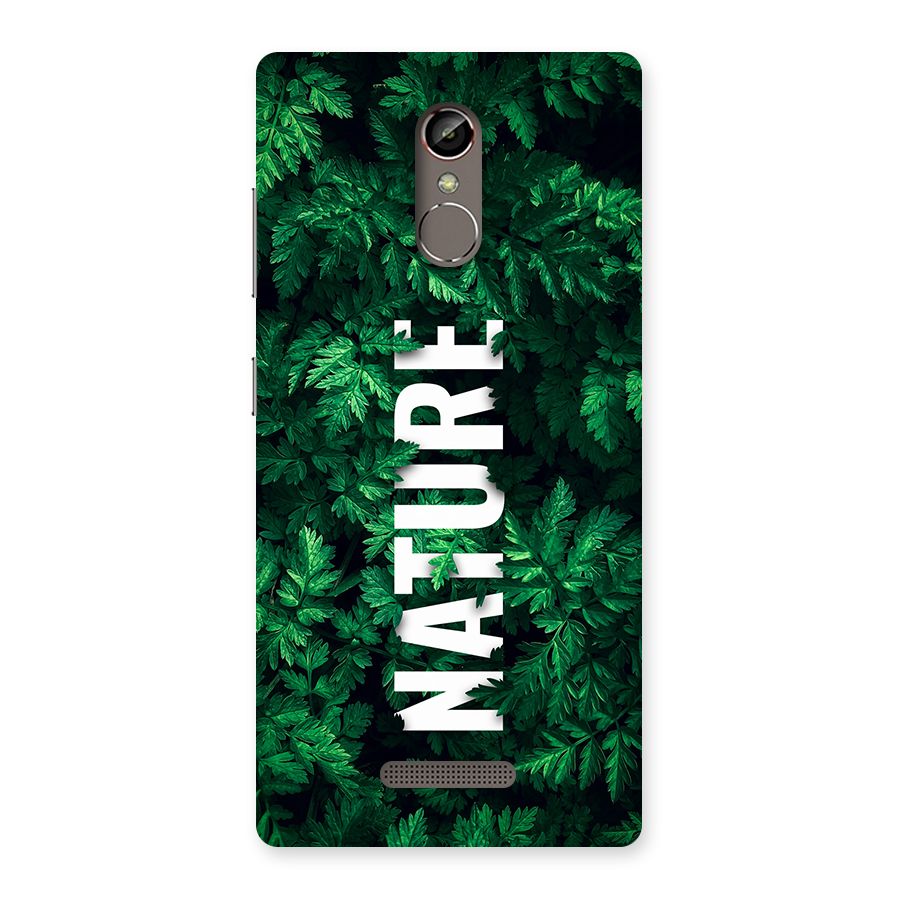 Nature Leaves Back Case for Gionee S6s