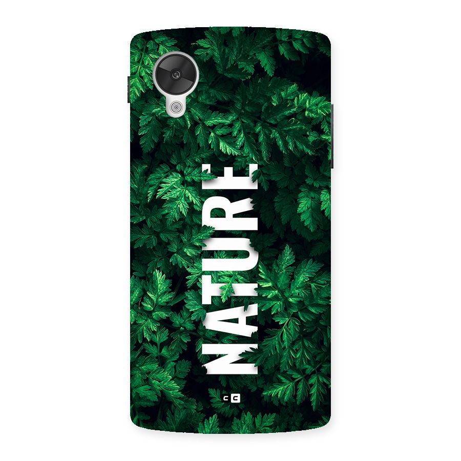 Nature Leaves Back Case for Google Nexus 5
