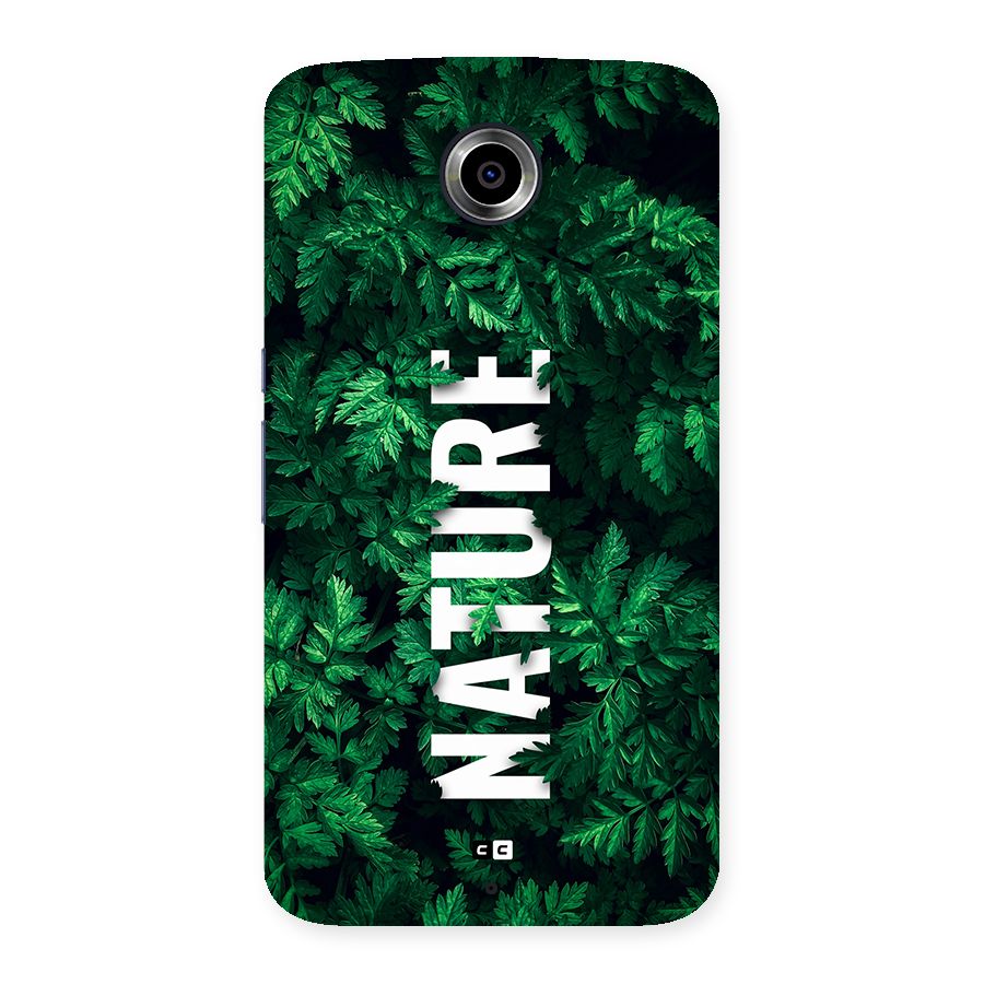 Nature Leaves Back Case for Google Nexus 6