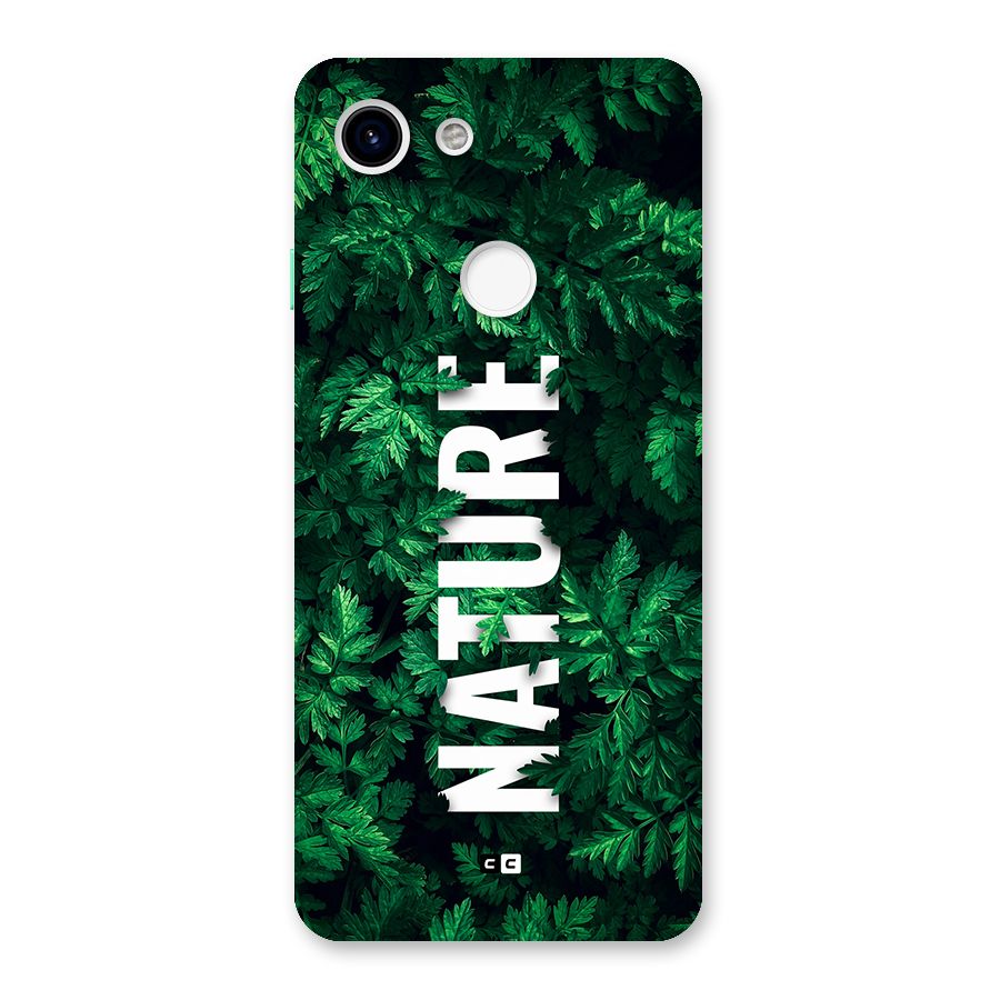 Nature Leaves Back Case for Google Pixel 3