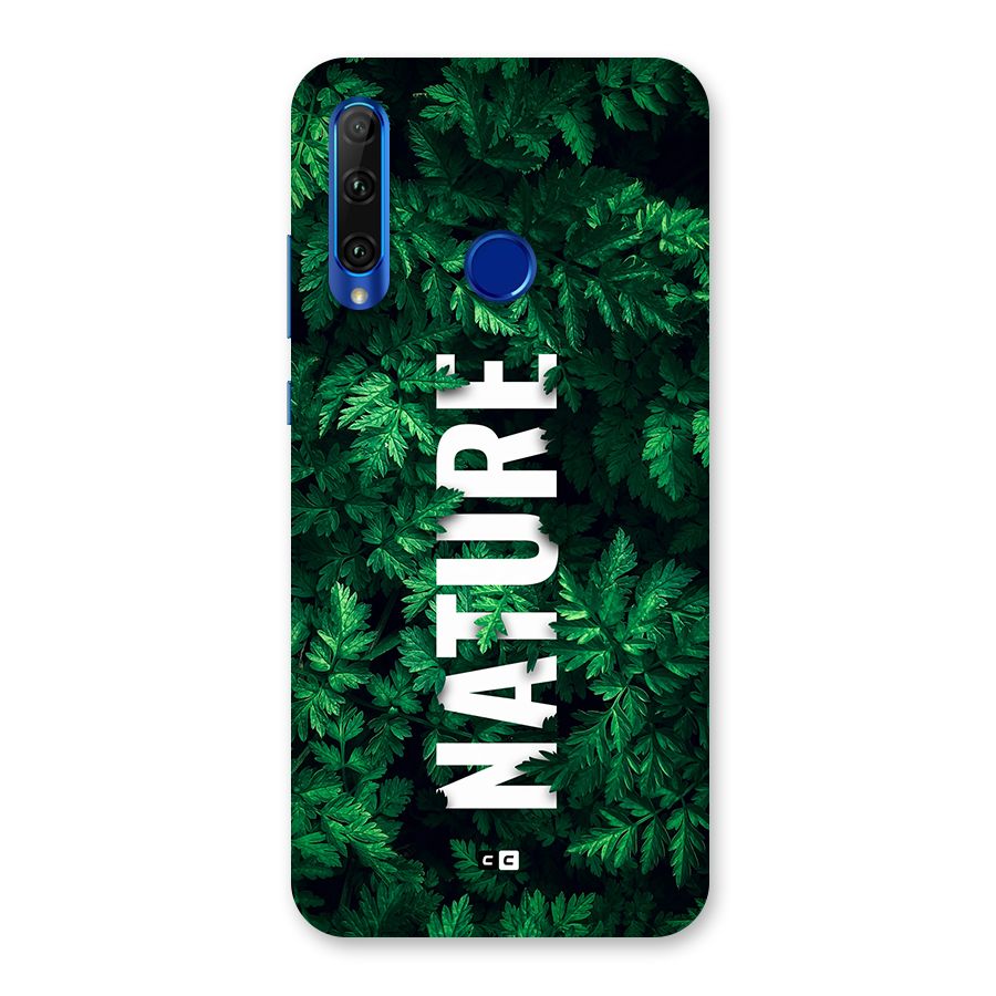 Nature Leaves Back Case for Honor 20i