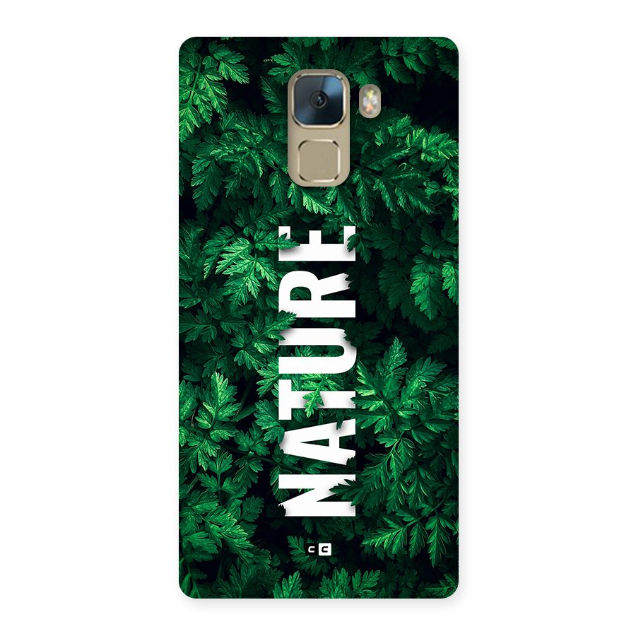 Nature Leaves Back Case for Honor 7