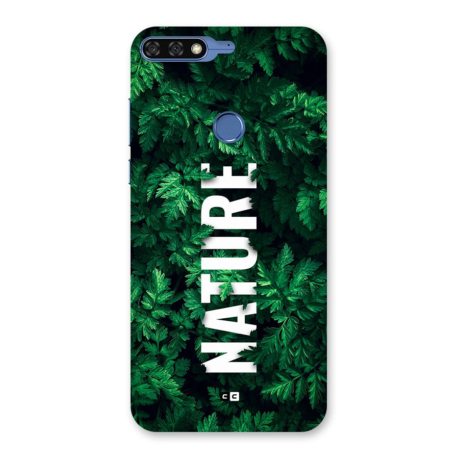 Nature Leaves Back Case for Honor 7C