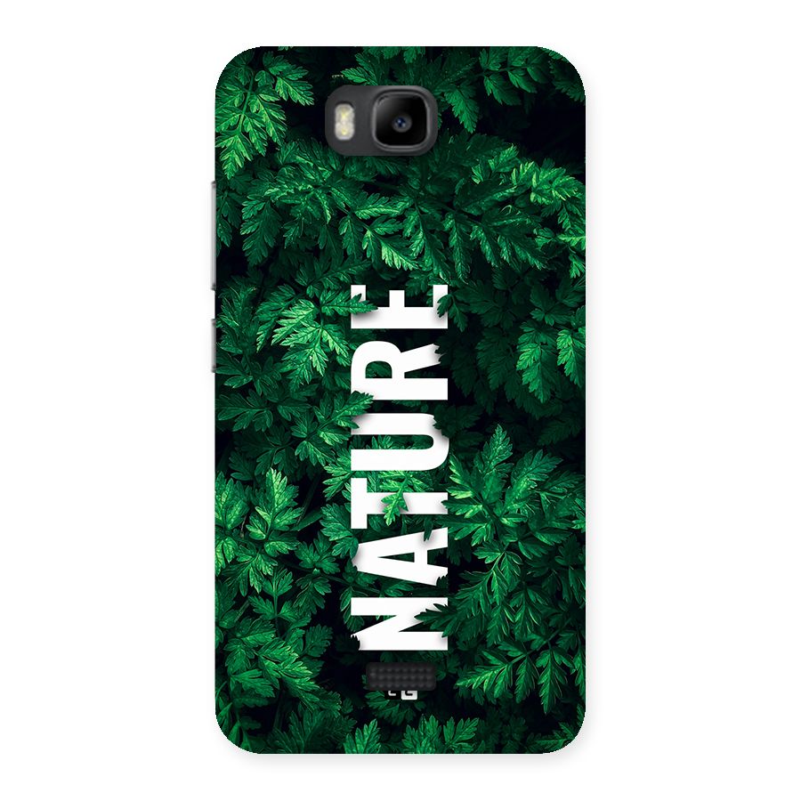 Nature Leaves Back Case for Honor Bee