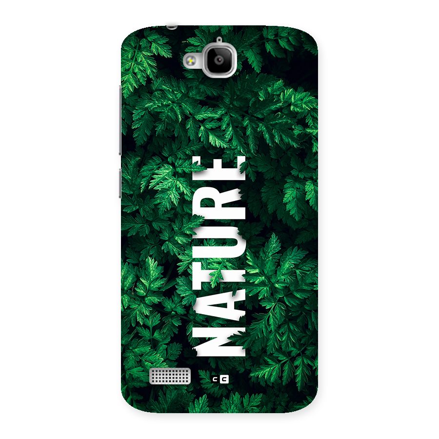 Nature Leaves Back Case for Honor Holly