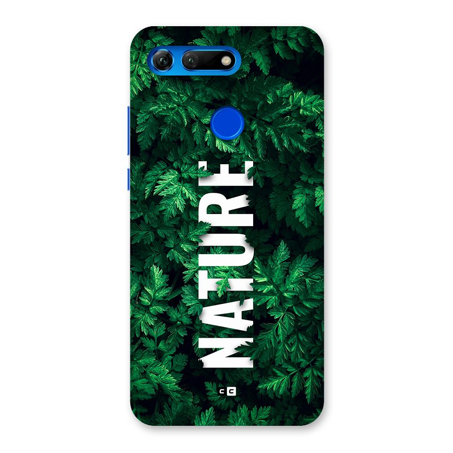 Nature Leaves Back Case for Honor View 20