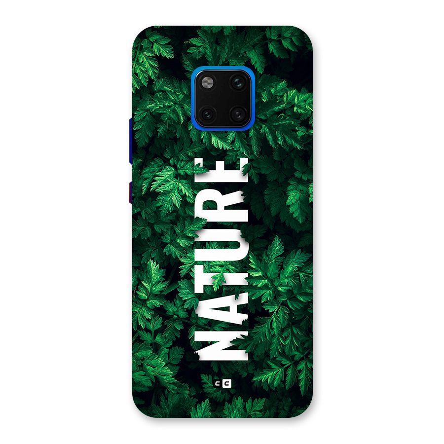 Nature Leaves Back Case for Huawei Mate 20 Pro