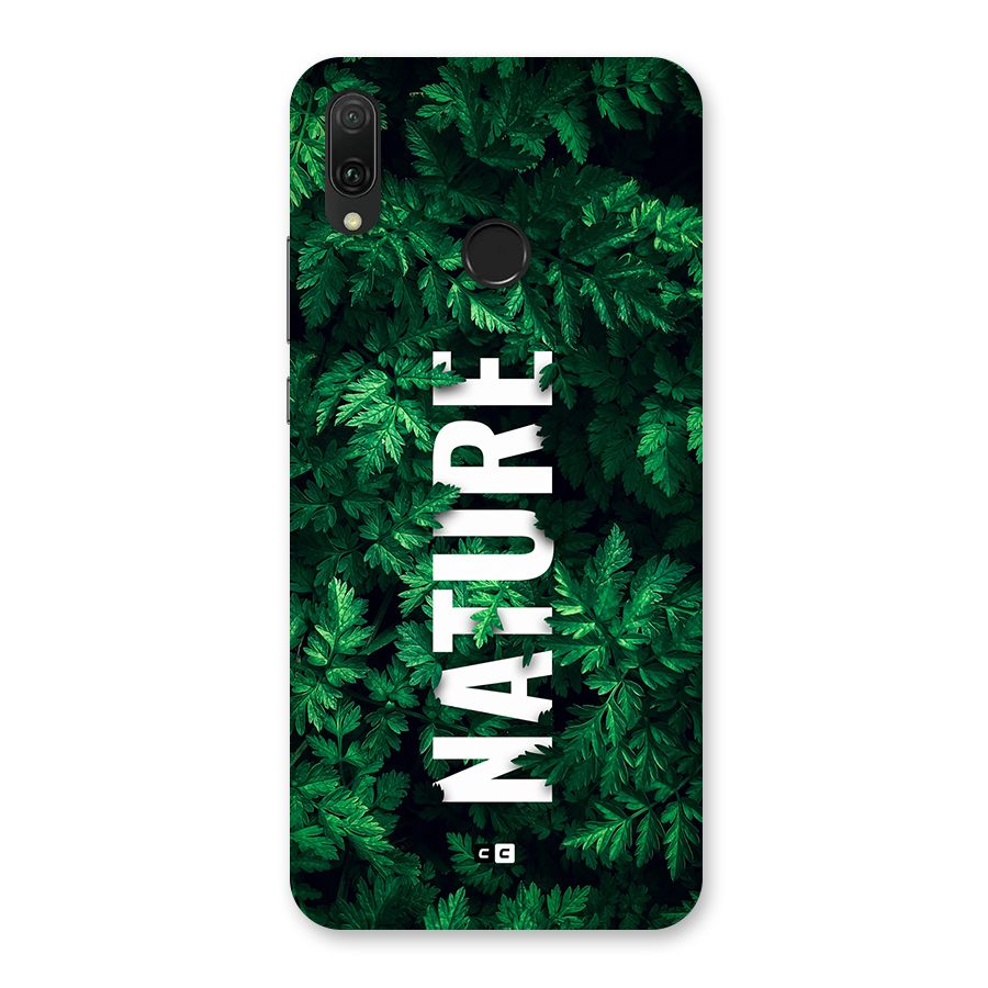 Nature Leaves Back Case for Huawei Y9 (2019)