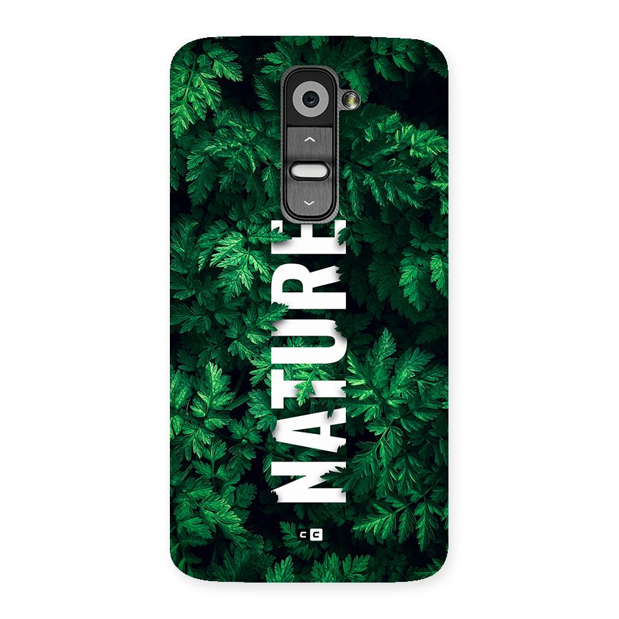 Nature Leaves Back Case for LG G2