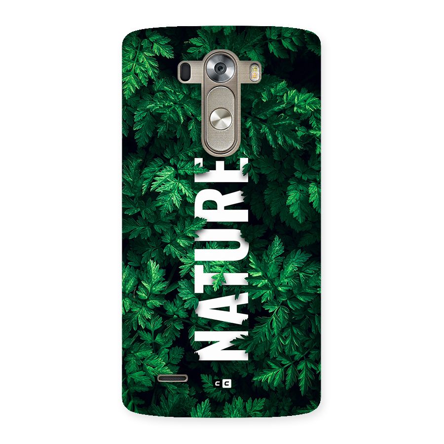 Nature Leaves Back Case for LG G3