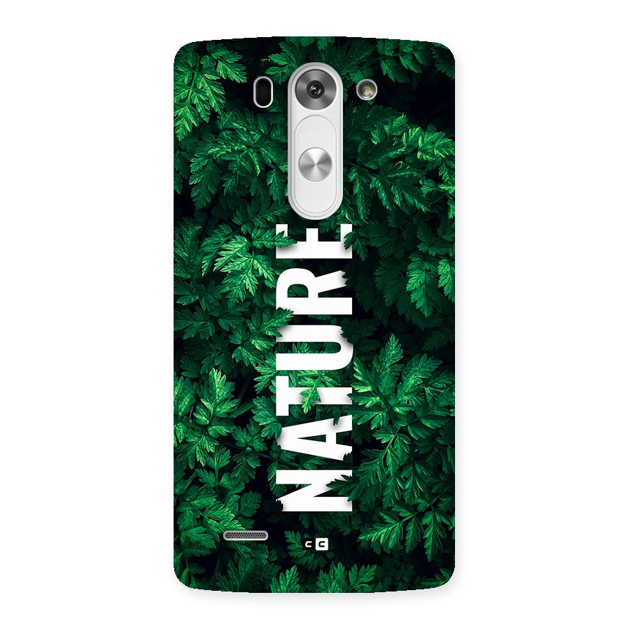 Nature Leaves Back Case for LG G3 Mini