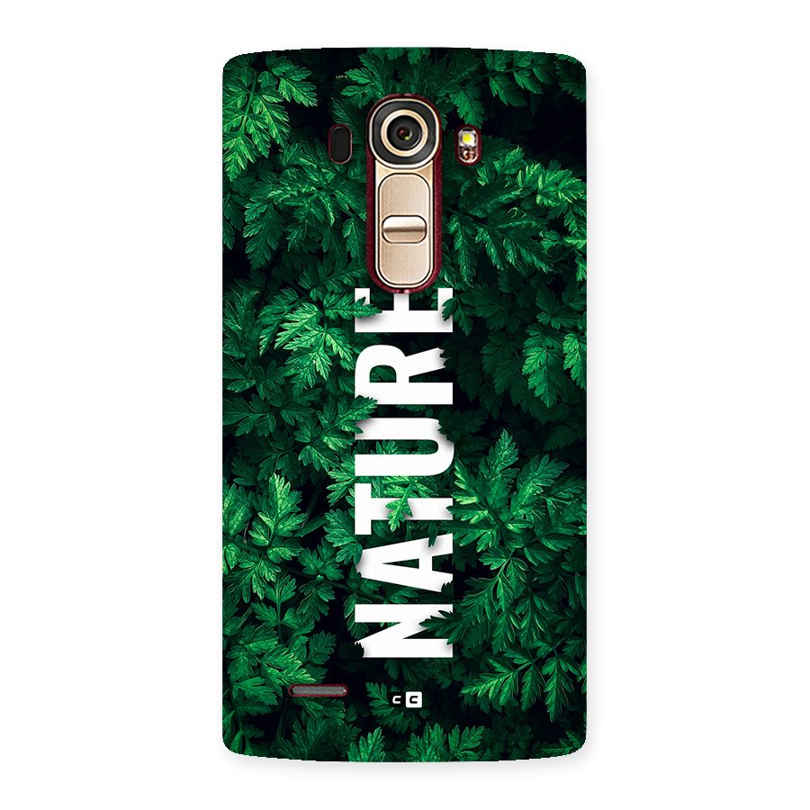 Nature Leaves Back Case for LG G4