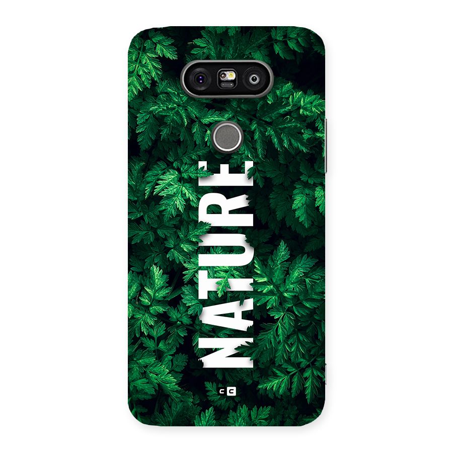 Nature Leaves Back Case for LG G5
