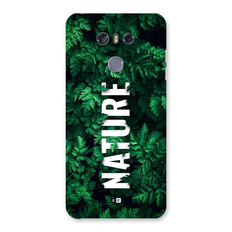 Nature Leaves Back Case for LG G6