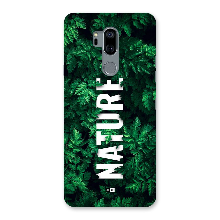 Nature Leaves Back Case for LG G7