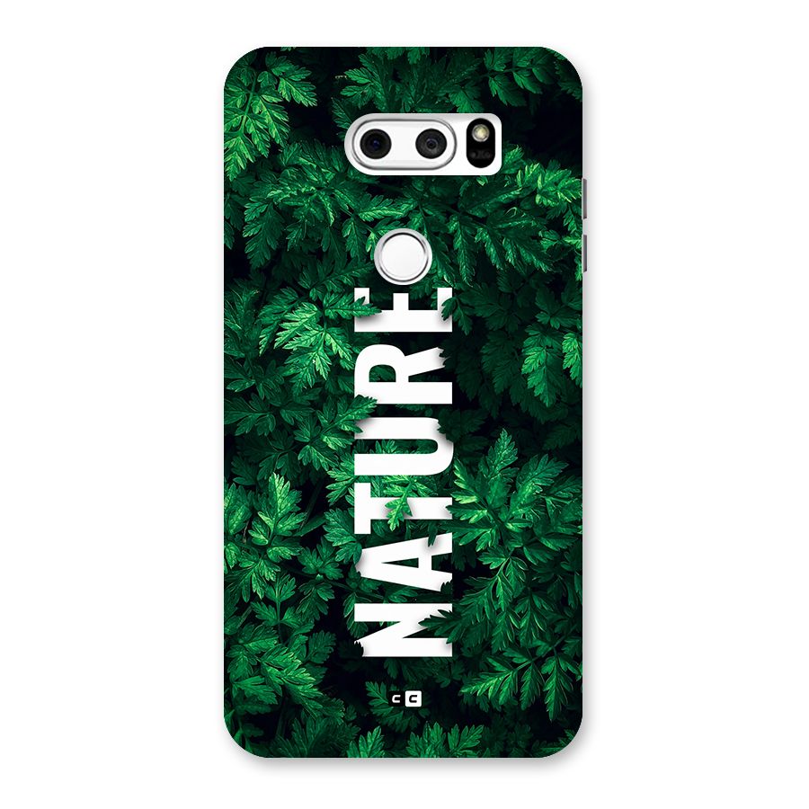 Nature Leaves Back Case for LG V30