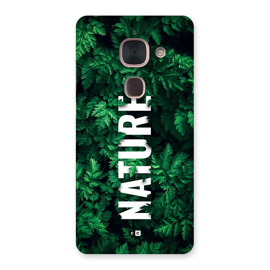 Nature Leaves Back Case for Le Max 2