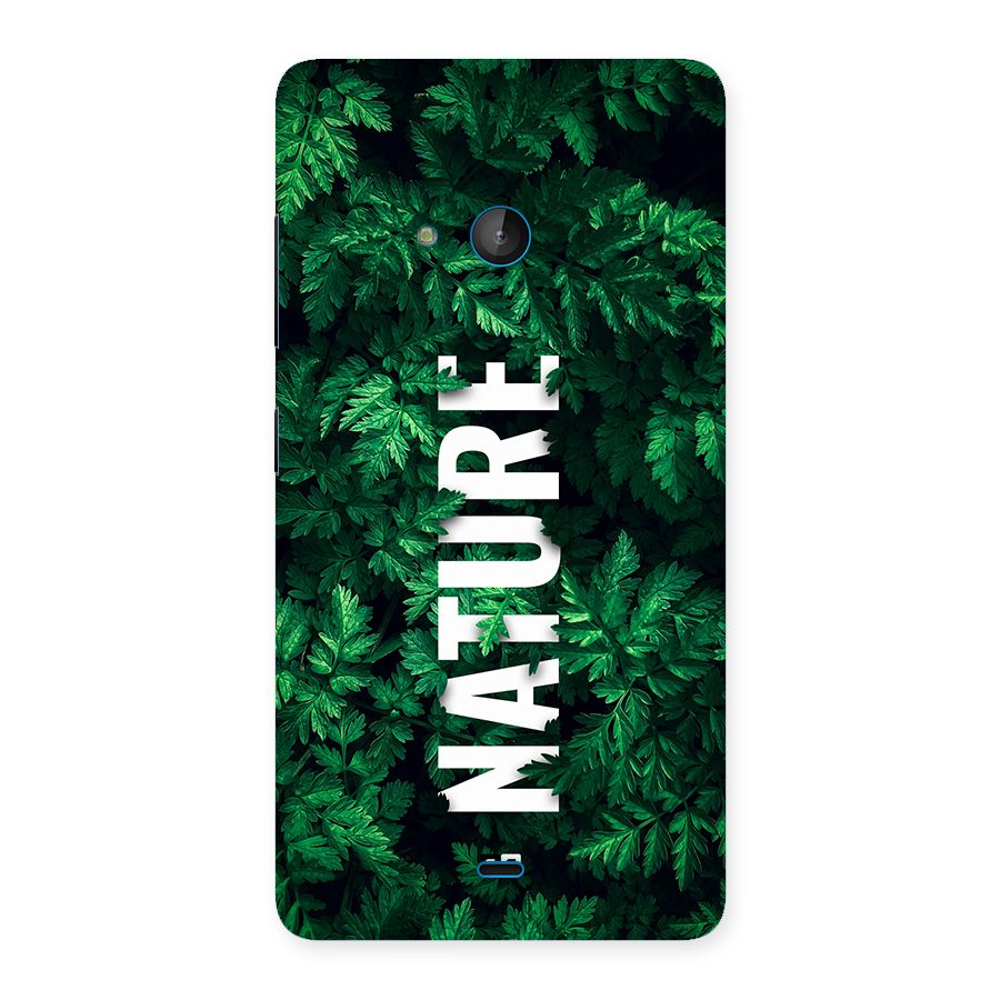 Nature Leaves Back Case for Lumia 540