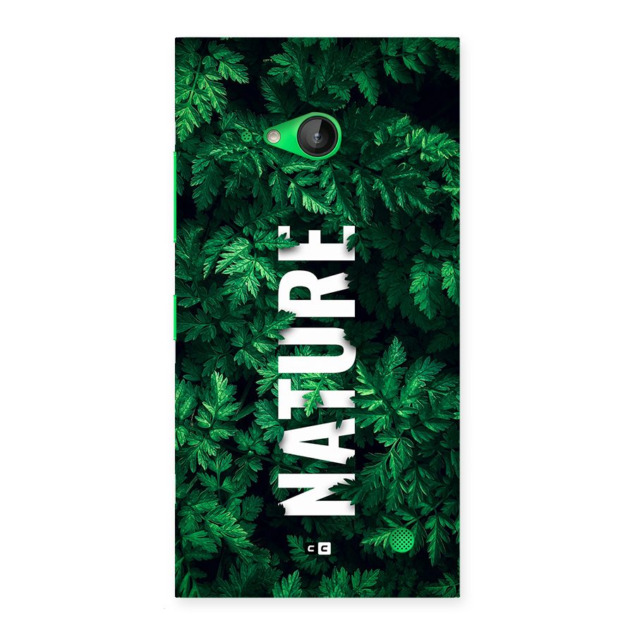 Nature Leaves Back Case for Lumia 730